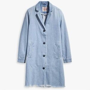 Levi’s Josette Lightweight Denim Overcoat XS